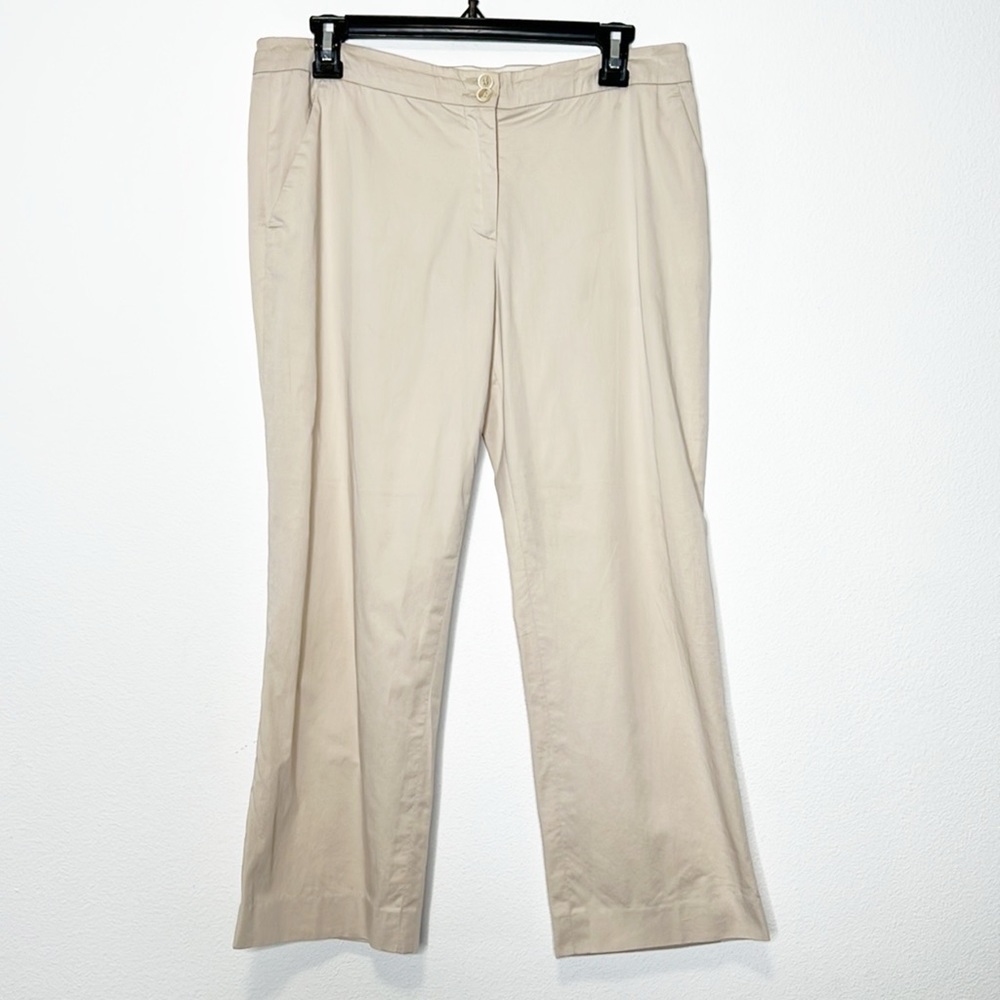 Etro Beige Cropped Pants View 3
